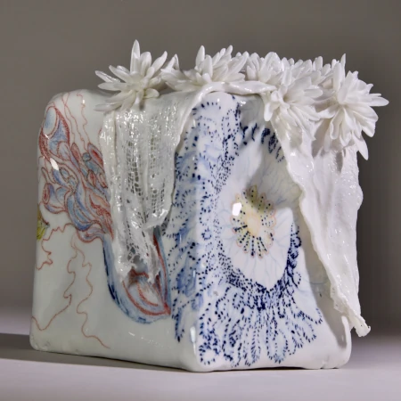 PORPALIA - Sculpture en porcelaine de Florence Corbi