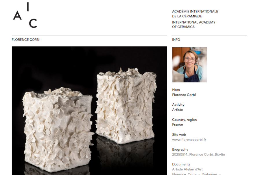 Florence Corbi  est élue à l'AIC